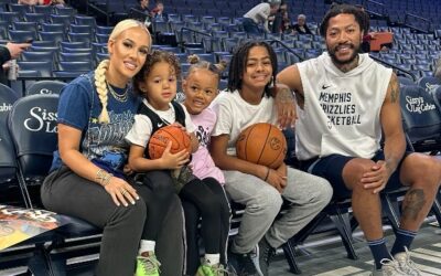 DERRICK ROSE’S WIFE, ALAINA, PENS SWEET TRIBUTE AS HE RETIRES: ‘FOREVER OUR MVP”