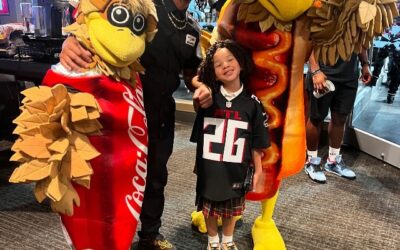 HEIRESS HARRIS PERFORMS WITH DAD T.I. AT ATLANTA FALCONS GAME