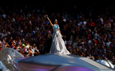 Katy Perry dazzles in performance at AFL Grand Final 2024