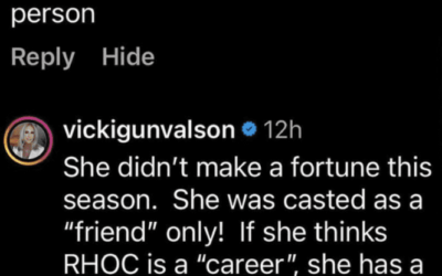 Vicki Gunvalson Slams Alexis Bellino Calling RHOC Her ‘Career’ Amid Claims She’s Getting An Unfair Edit on Season 18