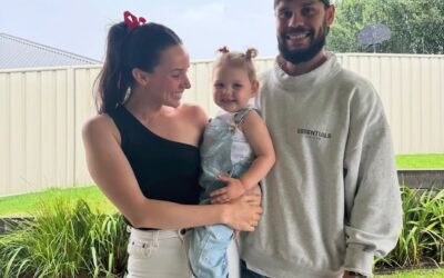 AFL star Zac Williams and wife welcome second child – and fans think he’s named after a famous sports star