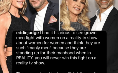 Eddie Judge Reacts to Drama Between Tamra Judge and Ryan Boyajian Plus, Other Bravolebs Weigh In