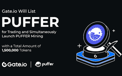 Gate.io Will List PUFFER for Trading and Simultaneously Launch PUFFER Mining, with a Total Amount of 1,500,000 Tokens