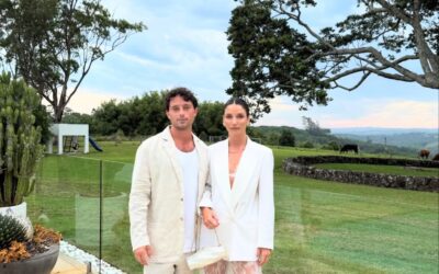 Influencer Nikki Westcott marries her restaurateur partner Oli Frost in stunning Byron Bay ceremony