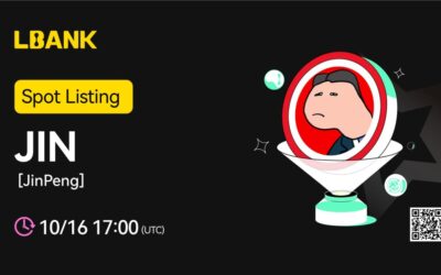 JIN (JINPENG) Is Now Available for Trading on LBank Exchange