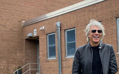 Jon Bon Jovi returns to his high school as auditorium is named after him