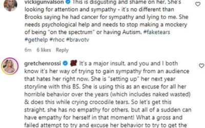 RHOC: Vicki Gunvalson, Gretchen Rossi and Kelly Dodd Slam Tamra Judge After Announcing She’s Autistic