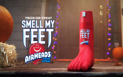 Trick-or-Treat, Smell My Feet! Airheads Launches Cherry-Scented Foot Spray for Halloween