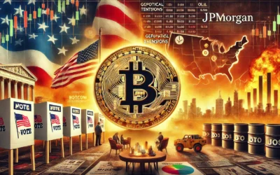 US Elections and Geopolitical Strains Favor Bitcoin, JPMorgan Predicts ‘Debasement Trade