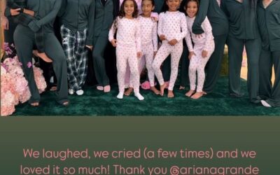 ‘WICKED’ STARS HOST PRIVATE PAJAMA SCREENING PARTY FOR THE KARDASHIAN-JENNER FAMILY