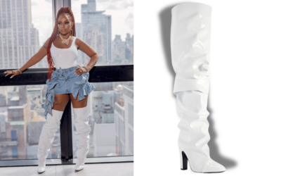 Ballerific Fashion: Mary J. Blige and Giuseppe Zanotti Unveil Second Thigh-High Boots in Their Collaboration