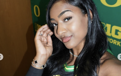 Ballerific Women: Oregon Basketball Star Deja Kelly Nearly Posts a Triple-Double and Delivers Sideline Reporting on the Same Night