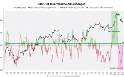 Bitcoin Net Taker Volume Signals Bullish Sentiment – Analyst