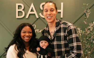 BRITTNEY GRINER AND WIFE CHERELLE SHARE FIRST PHOTOS OF THEIR BABY BOY