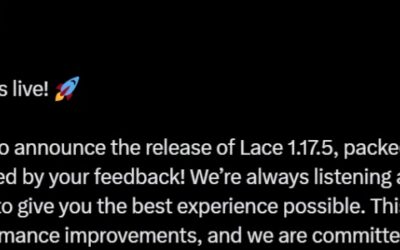 Cardano Launches New Update for Lace Wallet Focused on Speed and Usability