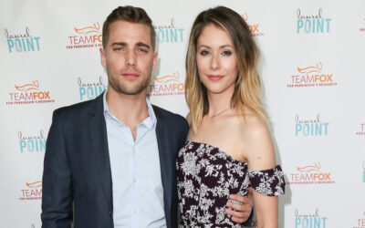 Dustin Milligan sparks rumours he’s secretly married to Amanda Crew