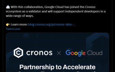 Google Cloud Powers Cronos Network with Expanded Support in Blockchain and AI