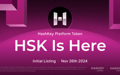 HashKey Global to Initially List HSK, the HashKey Platform Token