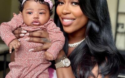 KASH DOLL SHARES FIRST PHOTOS OF DAUGHTER WITH TRACY T WHILE PROMOTING NEW ALBUM