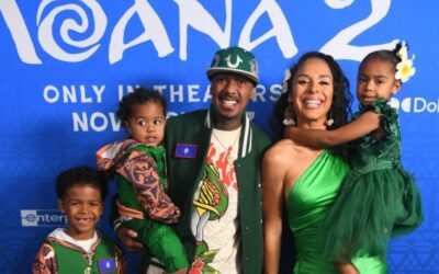 NICK CANNON, BRITTANY BELL AND KIDS STEP OUT FOR MOANA 2 PREMIERE