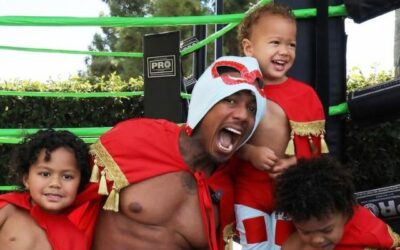 NICK CANNON CELEBRATES HALLOWEEN WITH HIS KIDS