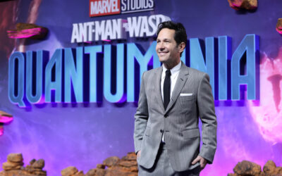 Paul Rudd goes viral handing out bottles of water to US election voters