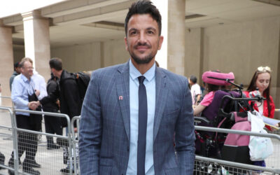 Peter Andre planning family podcast