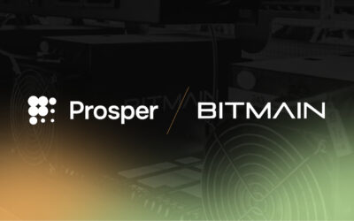 Prosper enters into long-term agreement with BITMAIN to provide Bitcoin miner hosting services