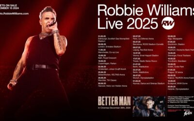 Robbie Williams announces plans for mammoth UK & European tour in 2025