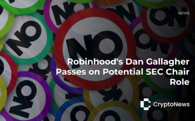 Robinhood’s Dan Gallagher Passes on Potential SEC Chair Role