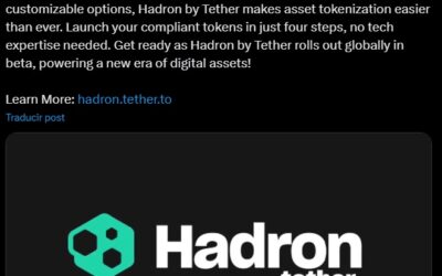 Tether Introduces Game-Changing Platform Hadron to Simplify Asset Tokenization