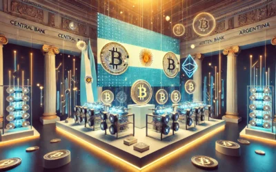 The Central Bank Of Argentina Hosts An Innovative Exhibit Featuring Live Bitcoin Mining Within An Art Display