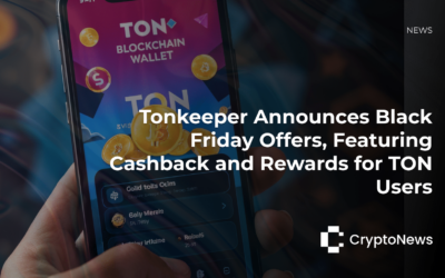 Tonkeeper Announces Black Friday Offers, Featuring Cashback and Rewards for TON Users