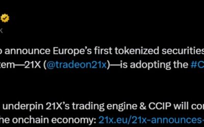 21X and Chainlink Partner to Launch First Regulated Tokenized Market in Europe