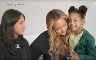 BEYONCE AND DAUGHTERS BLUE IVY AND RUMI CARTER APPEAR ON GMA