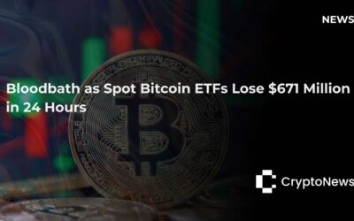 Bloodbath as Spot Bitcoin ETFs Lose $671 Million in 24 hours