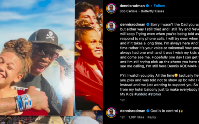 Dennis Rodman Apologizes to Daughter Trinity Rodman After “Call Her Daddy” Criticism: “Sorry I Wasn’t the Dad You Wanted Me to Be”