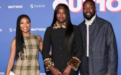 DWYANE WADE AND GABRIELLE UNION SUPPORT ZAYA WADE AT OUT100 CELEBRATION