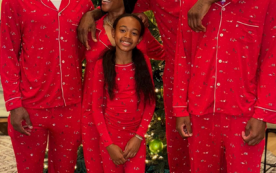 FANS NOTICE THIS ABOUT LEBRON JAMES’ SON, BRYCE, IN FAMILY CHRISTMAS PHOTO