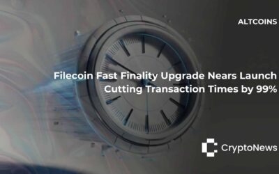 Filecoin Fast Finality Upgrade Nears Launch: Cutting Transaction Times by 99%