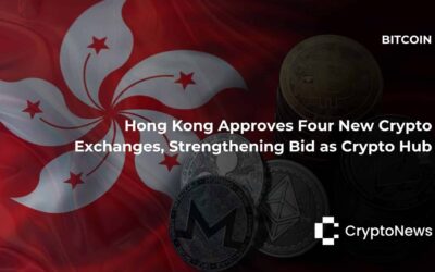 Hong Kong Approves Four New Crypto Exchanges, Strengthening Bid as Crypto Hub