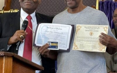 ‘I’m finally here’: Denzel Washington gets baptised during live streamed ceremony