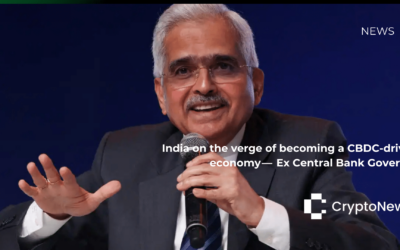 India on the verge of becoming a CBDC driven economy — Ex-Central Bank Governor