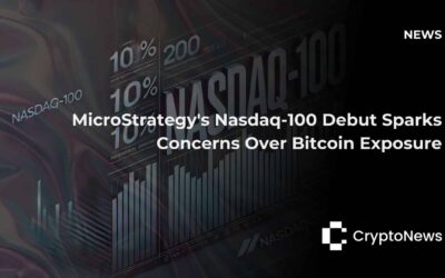 MicroStrategy’s Nasdaq-100 Debut Sparks Concerns Over Bitcoin Exposure