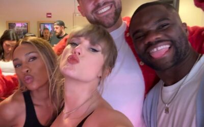 One man stole the show when Ayan Broomfield met Taylor Swift and Travis Kelce for the sweetest reason