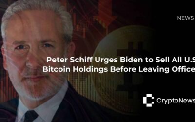 Peter Schiff Urges Biden to Sell All U.S. Bitcoin Holdings Before Leaving Office  