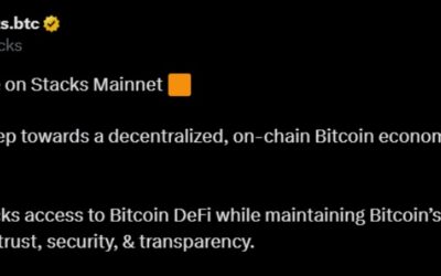 sBTC Goes Live on Stacks Mainnet with Bitcoin-Backed Liquidity