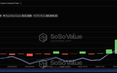 Spot Ethereum ETFs Record Best Weekly Performance, 10-Day Inflow Streak Continues