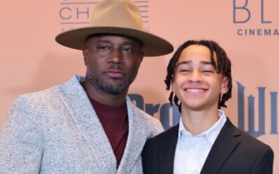 TAYE DIGGS STEPS OUT WITH SON WALKER, WHOM HE SHARES WITH IDINA MENZEL