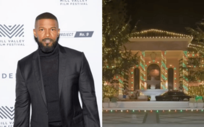 That’s Baller: Jamie Foxx Shows Off Massive Solar-Powered Christmas Light Display [Video]